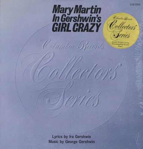 Mary Martin Girl Crazy vinyl LP album (LP record) US MM7LPGI378786