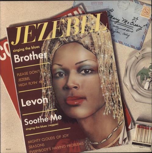 Mary McCreary Jezebel vinyl LP album (LP record) US 9BZLPJE860563