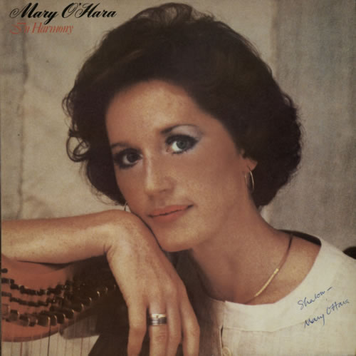 Mary O'Hara In Harmony - Autographed vinyl LP album (LP record) UK ME6LPIN610445