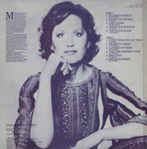 Mary O'Hara Reflections vinyl LP album (LP record) UK ME6LPRE761521