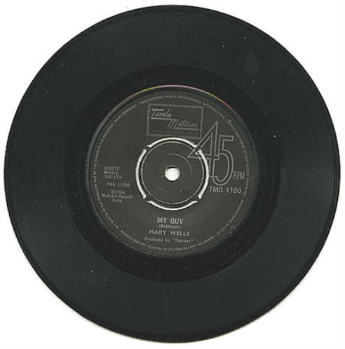 Mary Wells My Guy 7" vinyl single (7 inch record / 45) UK MRW07MY346160