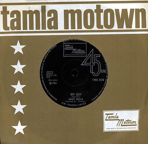 Mary Wells My Guy 7" vinyl single (7 inch record / 45) UK MRW07MY569035