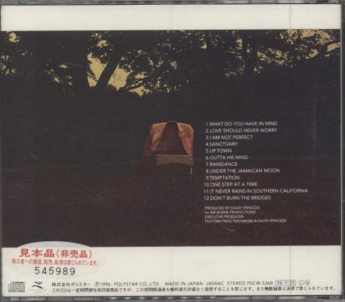 Mary Wood Love Should Never Worry CD album (CDLP) Japanese 3B8CDLO783726