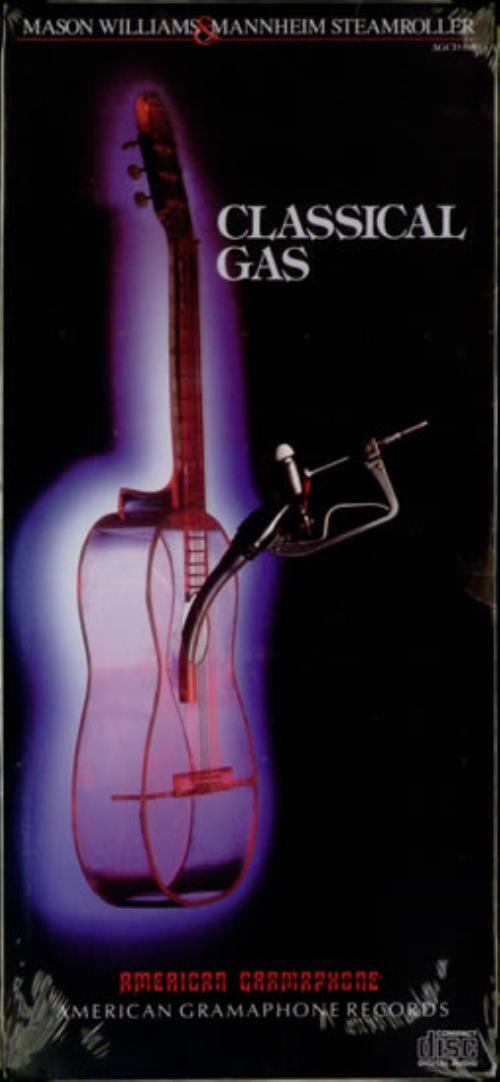 Mason Williams Classical Gas CD album (CDLP) US MAWCDCL31850
