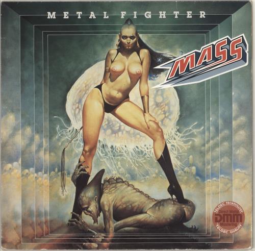 Mass (German) Metal Fighter + insert vinyl LP album (LP record) German Z8ULPME725615