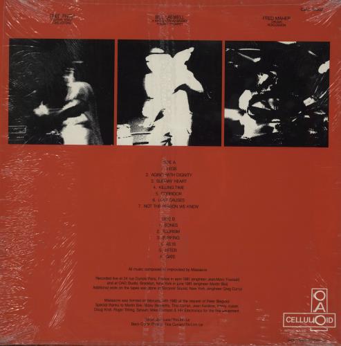 Massacre Killing Time vinyl LP album (LP record) US 155LPKI752896