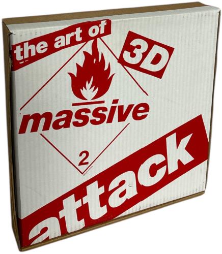 Massive Attack 3D And The Art Of Massive Attack - Autographed Vinyl Box Set UK M-AVXDA860232