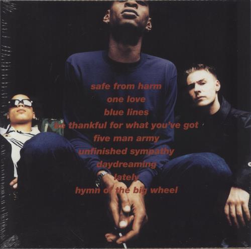 Massive Attack Blue Lines - 180 Gram - Sealed vinyl LP album (LP record) UK M-ALPBL863151