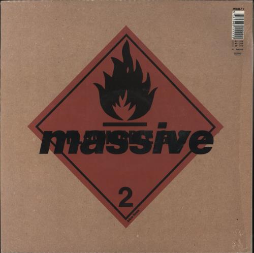 Massive Attack Blue Lines - 1st vinyl LP album (LP record) UK M-ALPBL805489