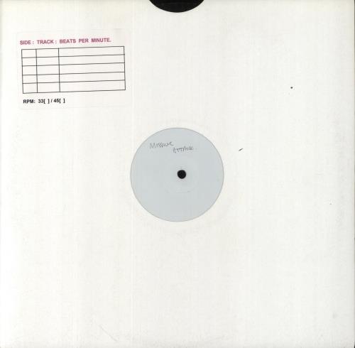 Massive Attack Massive Attack E.P. - White label 12" vinyl single (12 inch record / Maxi-single) UK M-A12MA263266
