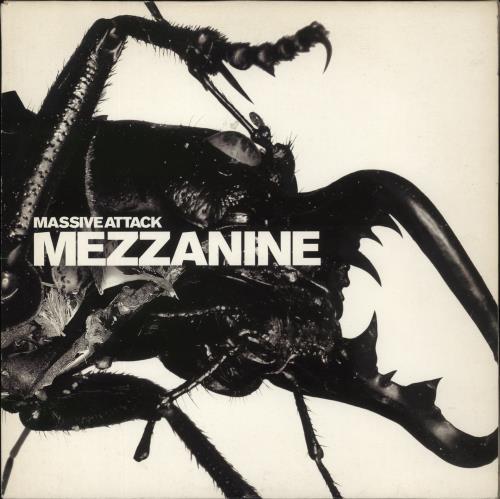 Massive Attack Mezzanine - 1st - VG 2-LP vinyl record set (Double LP Album) UK M-A2LME878652