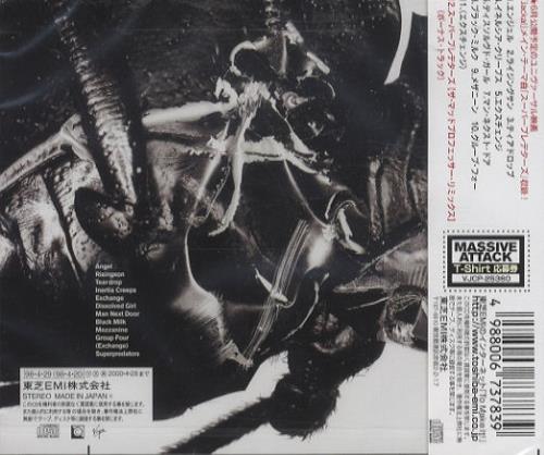 Massive Attack Mezzanine CD album (CDLP) Japanese M-ACDME99049