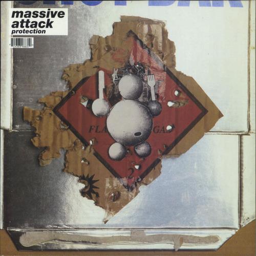 Massive Attack Protection - 1st vinyl LP album (LP record) UK M-ALPPR695954