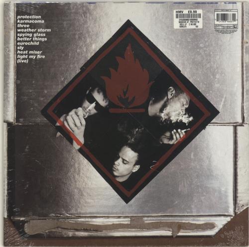 Massive Attack Protection - 1st vinyl LP album (LP record) UK M-ALPPR695954