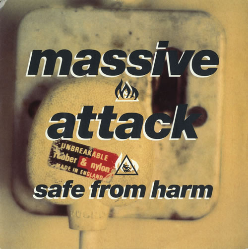 Massive Attack Safe From Harm 7" vinyl single (7 inch record / 45) UK M-A07SA160409