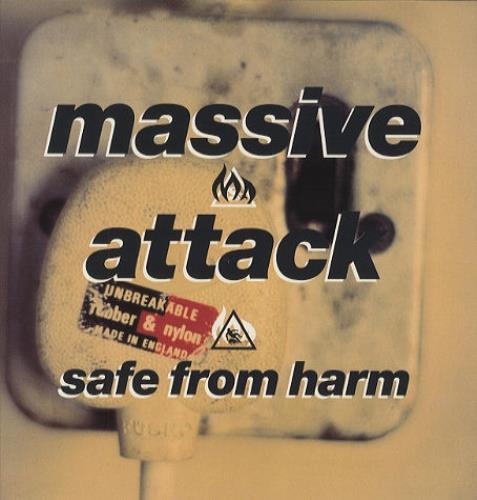Massive Attack Safe From Harm 12" vinyl single (12 inch record / Maxi-single) UK M-A12SA37060