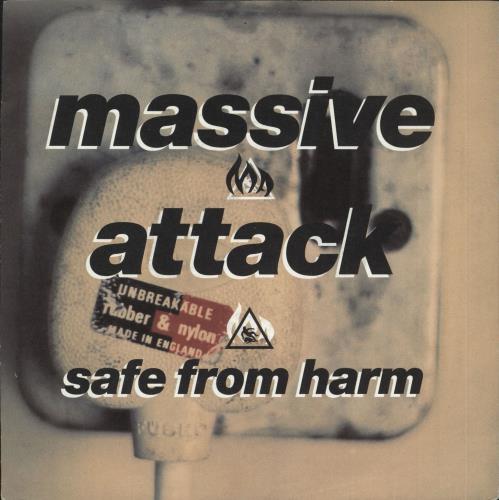 Massive Attack Safe From Harm 7" vinyl single (7 inch record / 45) German M-A07SA740660
