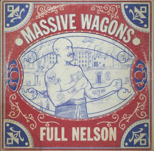 Massive Wagons Full Nelson + Shrink vinyl LP album (LP record) UK 3C9LPFU798548