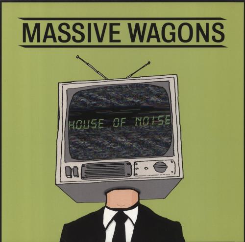 Massive Wagons House Of Noise vinyl LP album (LP record) UK 3C9LPHO858583