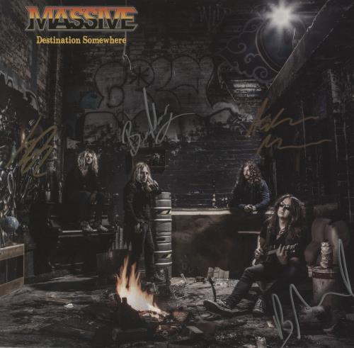 Massive Destination Somewhere - Yellow Vinyl - Sealed vinyl LP album (LP record) UK N2ULPDE878643