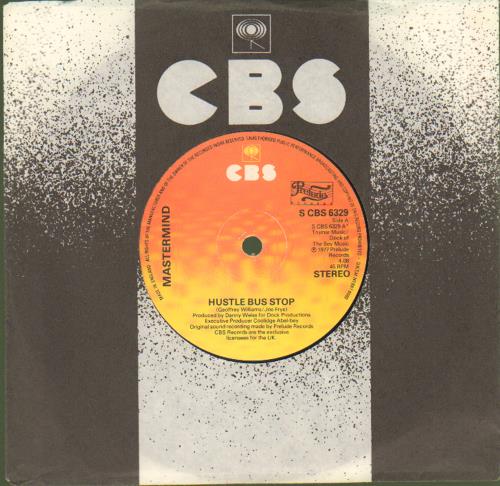 Mastermind Hustle Bus Stop 7" vinyl single (7 inch record / 45) UK N-607HU677570