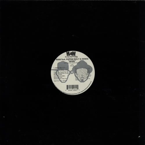 Masters At Work Work 12" vinyl single (12 inch record / Maxi-single) US MWK12WO641954