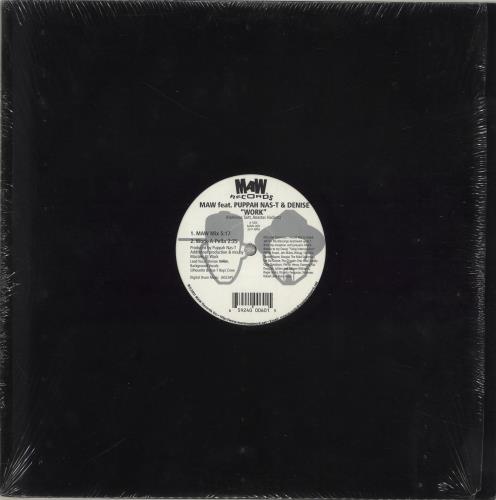 Masters At Work Work 12" vinyl single (12 inch record / Maxi-single) US MWK12WO705179