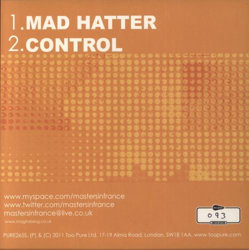 Masters In France Mad Hatter - White Vinyl 7" vinyl single (7 inch record / 45) UK 85707MA857157