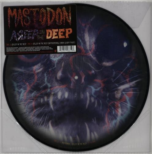 Mastodon Asleep In The Deep 12" vinyl picture disc (12 inch picture record) US MS62PAS652385