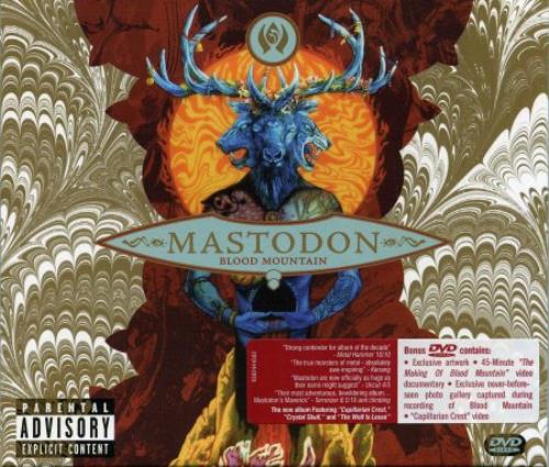 Mastodon Blood Mountain 2-disc CD/DVD set UK MS62DBL375351