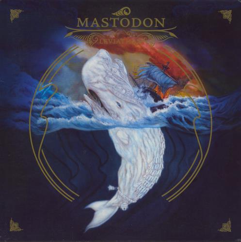 Mastodon Leviathan - 1st vinyl LP album (LP record) US MS6LPLE802801