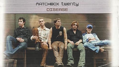 Matchbox 20 Disease video (VHS or PAL or NTSC) UK MBXVIDI303535