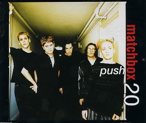 Matchbox 20 Push CD single (CD5 / 5") UK MBXC5PU163053