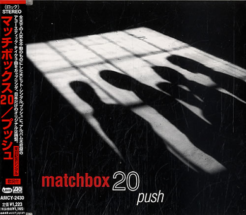 Matchbox 20 Push CD single (CD5 / 5") Japanese MBXC5PU632218