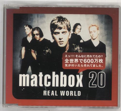 Matchbox 20 Real World CD single (CD5 / 5") Japanese MBXC5RE144714