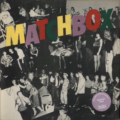 Matchbox Matchbox - Hype Stickered Sleeve vinyl LP album (LP record) UK MTXLPMA856006