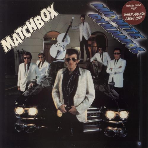 Matchbox Midnite Dynamos - hype stickered p/s vinyl LP album (LP record) UK MTXLPMI793032