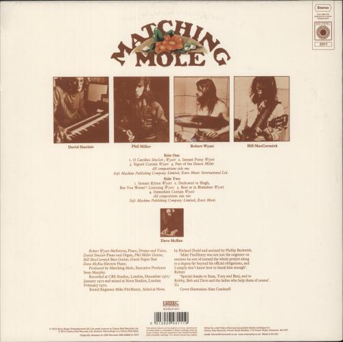 Matching Mole Matching Mole vinyl LP album (LP record) UK MTMLPMA871647