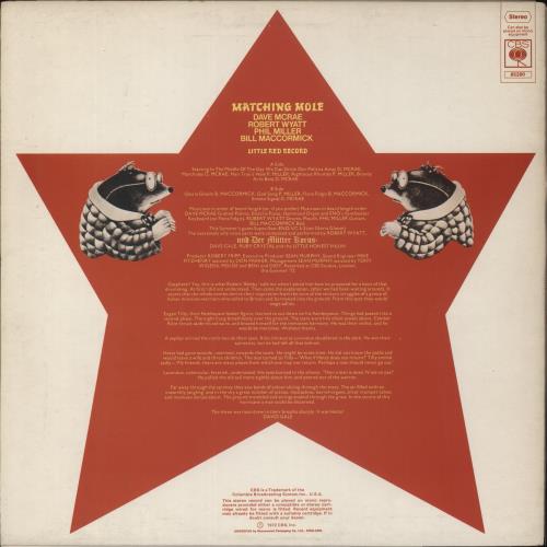 Matching Mole Matching Mole's Little Red Record vinyl LP album (LP record) UK MTMLPMA892007