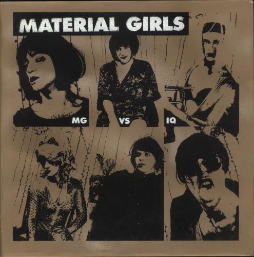 Material Girls MG VS IQ 12" vinyl single (12 inch record / Maxi-single) US 9B612MG871996