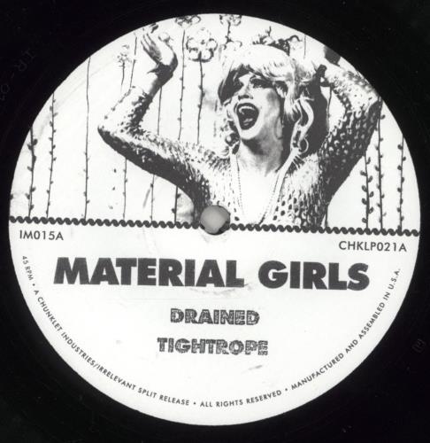 Material Girls MG VS IQ 12" vinyl single (12 inch record / Maxi-single) US 9B612MG871996