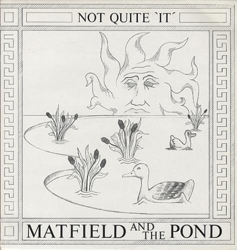 Matfield And The Pond Not Quite 'It' vinyl LP album (LP record) UK MFDLPNO342356