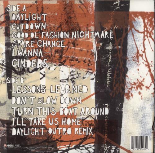 Matt And Kim Grand vinyl LP album (LP record) US M&KLPGR866179