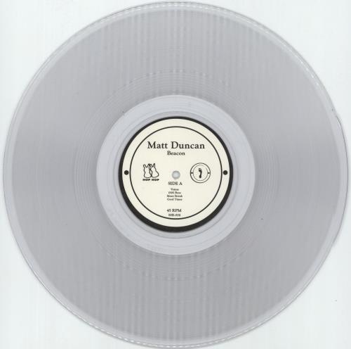 Matt Duncan Beacon - Clear Vinyl 12" vinyl single (12 inch record / Maxi-single) US -C612BE883738