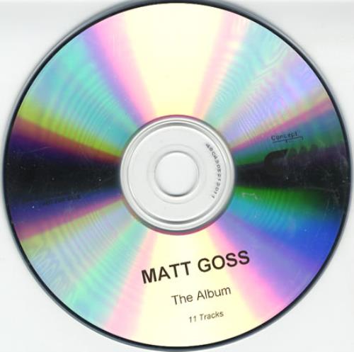 Matt Goss The Album CD album (CDLP) UK MGSCDTH382533