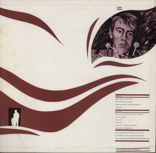 Matt Johnson Burning Blue Soul - 1st vinyl LP album (LP record) UK MJNLPBU43507