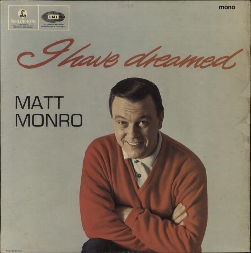 Matt Monro I Have Dreamed vinyl LP album (LP record) UK MTNLPIH382743