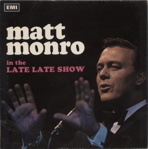 Matt Monro In The Late Late Show vinyl LP album (LP record) UK MTNLPIN868922