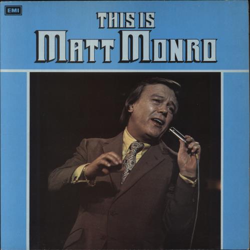 Matt Monro This Is Matt Monro vinyl LP album (LP record) UK MTNLPTH800640