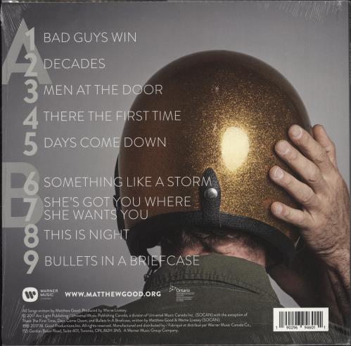 Matthew Good Something Like A Storm - Sealed vinyl LP album (LP record) Canadian 3C8LPSO779120